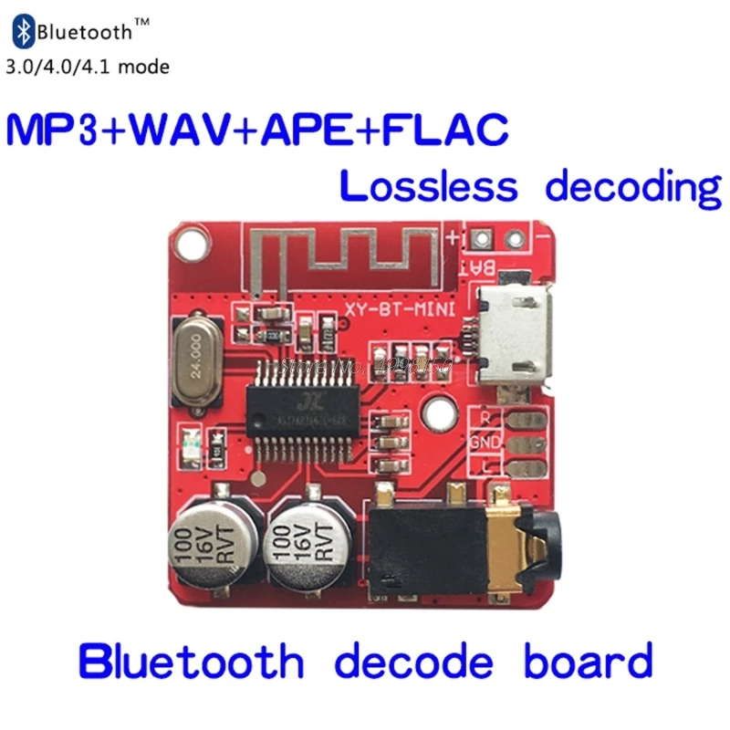 3 7 5V MP3 Bluetooth декодер не допускающий потерь доска автомобильный стерео модуль
