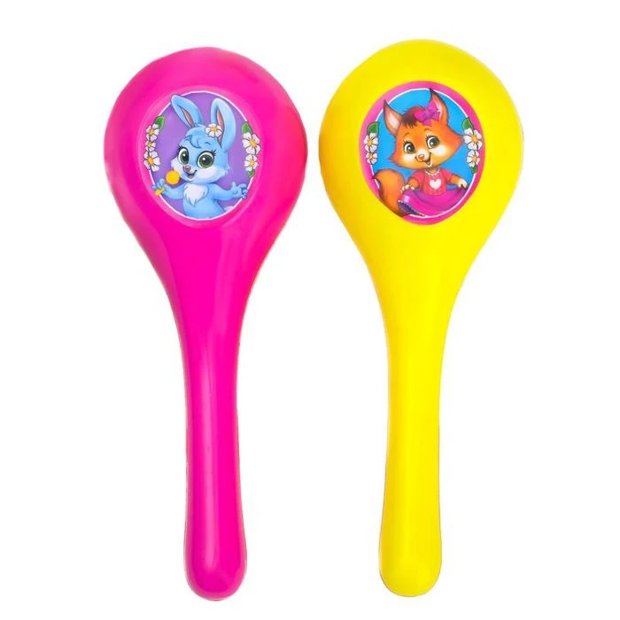 Набор музыкальных инструментов Пой со мной: бубен 2 маракаса губная