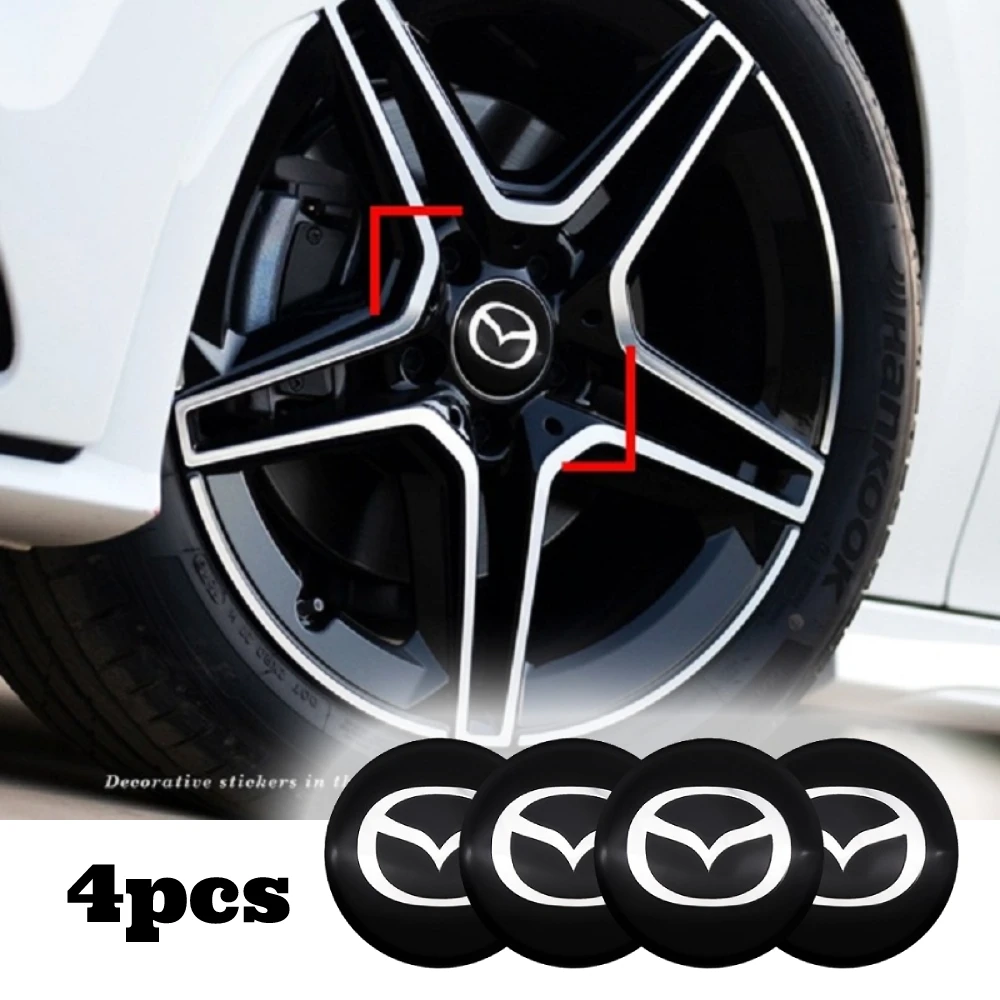 

Car Emblem HubCaps Wheel Center Wear-Resistant Sticker For Mazda 2 3 5 6 CX-3 CX-5 CX-7 CX-9 MX-3 MX-5 RF MX-6 RX-7 RX-8 Axela