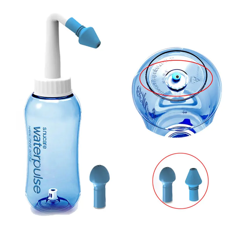 300ml Nasal Wash Neti Pot Sachets Sinus Nose Cleaner Bottle Irrigator Saline Children Baby Care MU8669 | Красота и здоровье