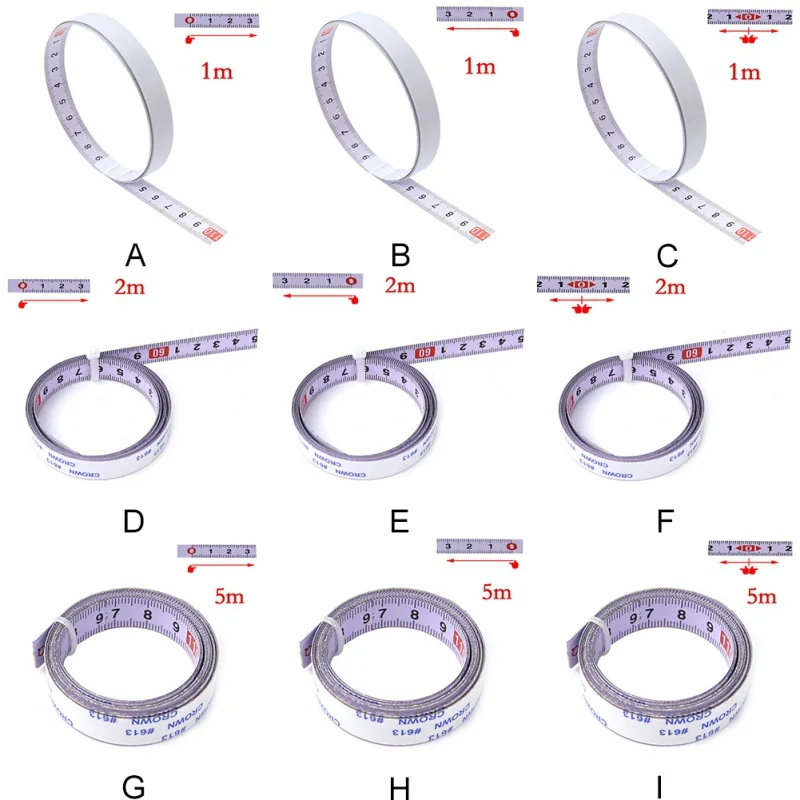 Лента Клейкая длина 1/2/5 м цвет в ассортименте|Рулетки| |