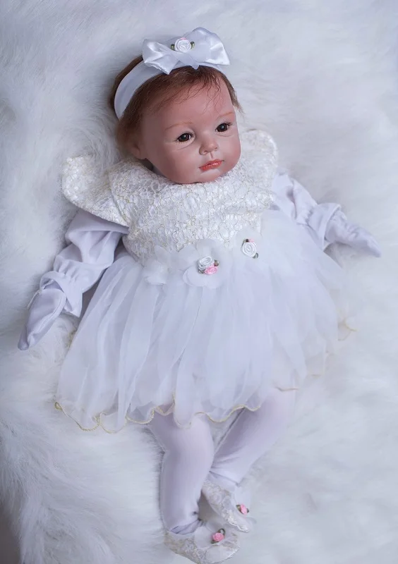 Otarddolls 22 дюймов 55 см детские куклы, кукла-Реборн, игрушка для детей, милая виниловая плюшевая кукла для девочек, реалистичные детские игрушки, подарок