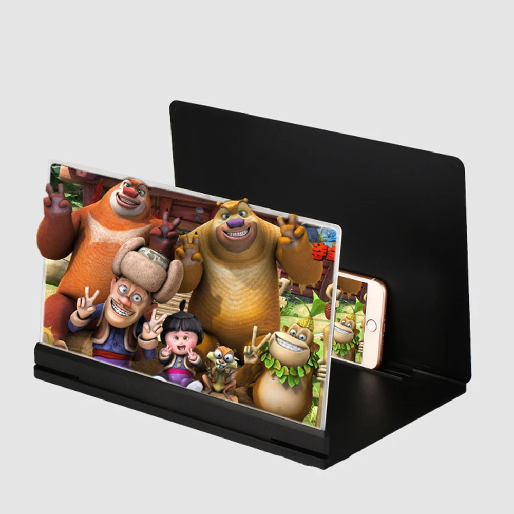 

10/12/14inch HD 3D Screen Video Amplifier Smartphone Stand Film Amplification