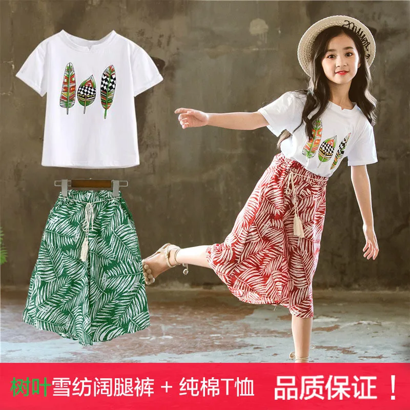 Лето 2020 комплекты одежды для маленьких девочек наряды детская одежда с коротким