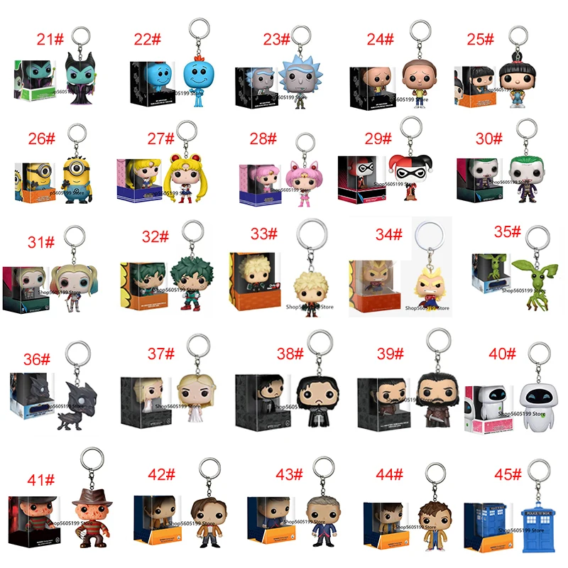 10 шт./лот 50 100 Капитан Америка Черная Пантера Харли Квинн Эльвира экшн-фигурки