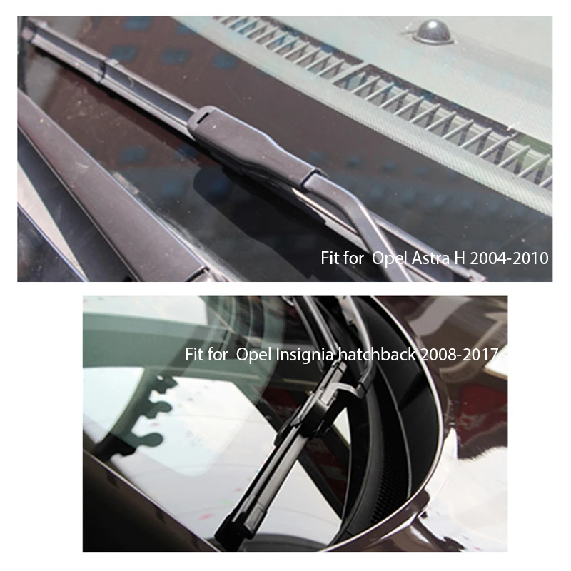 Резиновая передняя щетка стеклоочистителя для Opel Insignia 1th I 2017 2016-2008 1 комплект