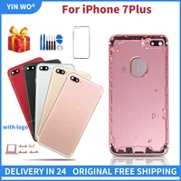replacement for iphone 7 plus housing back battery cover rear door 7g 7p 7plus different colors to choose phone case origin