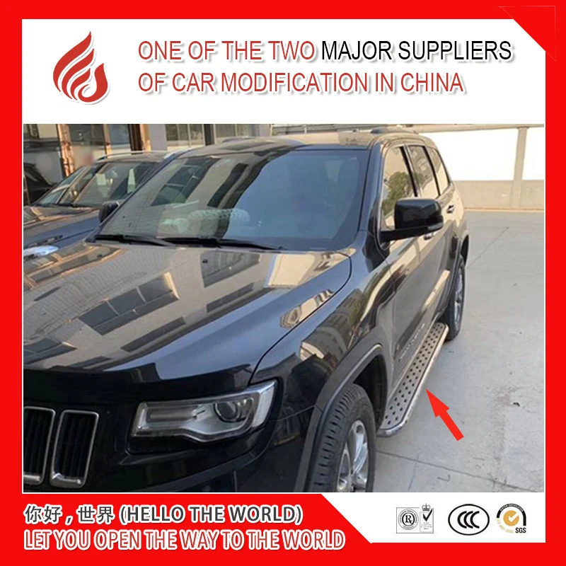 

Высокое качество ABS алюминиевая педаль боковая педаль для Cherokee Grand Cherokee