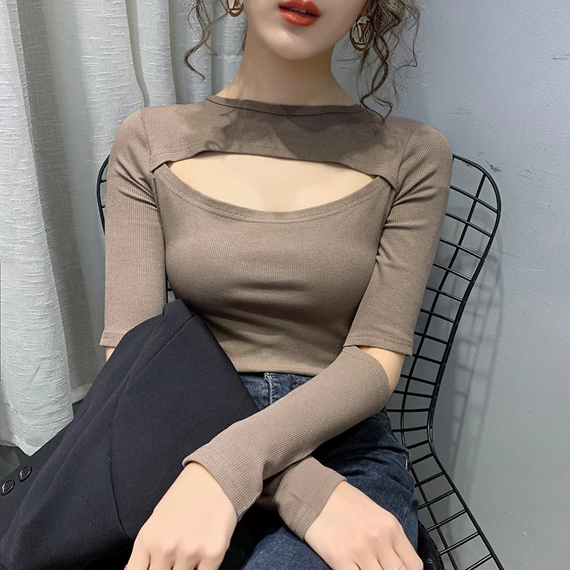 bong weed tshirt T Shirt Women Off Shoulder Pullovers T-Shirt Long Sleeve round neck Female Clothing Tops ropa mujer | Женская одежда