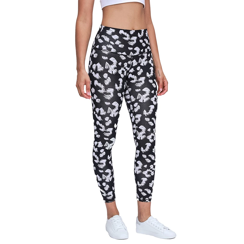 

Super Stretchy Gym Tights Tummy Control Yoga Pants with Hidden Pocket High Waist Sport Leggings Push Up Running Pants Women