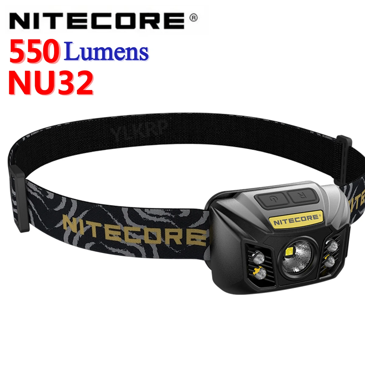 NITECORE NU32 550 люмен USB Перезаряжаемый легкий фары со встроенной батареи используется
