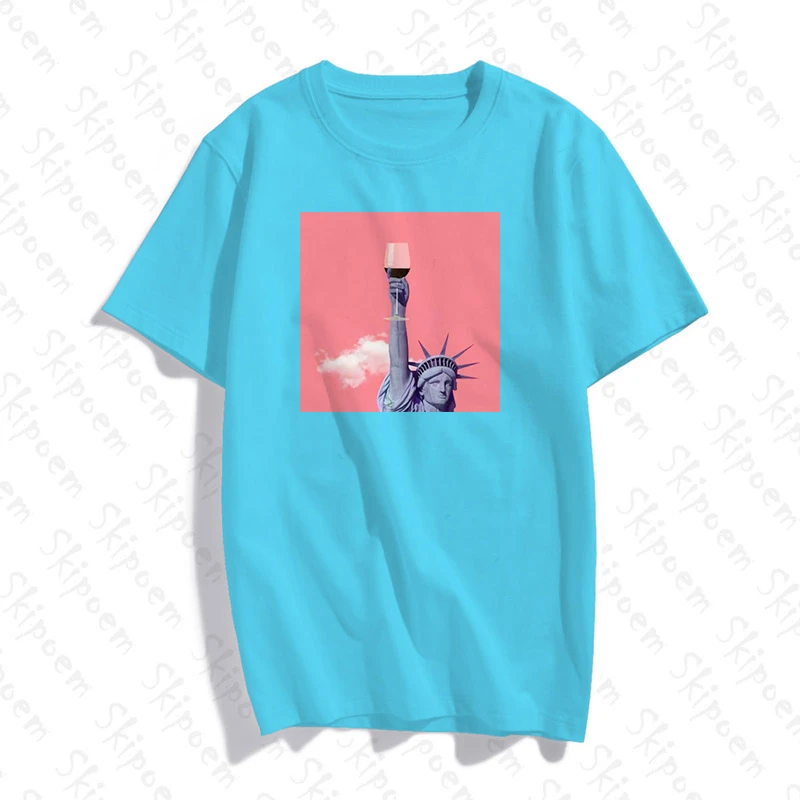 Классическая креативная Ретро футболка женская винтажная Harajuku Kawaii корейский