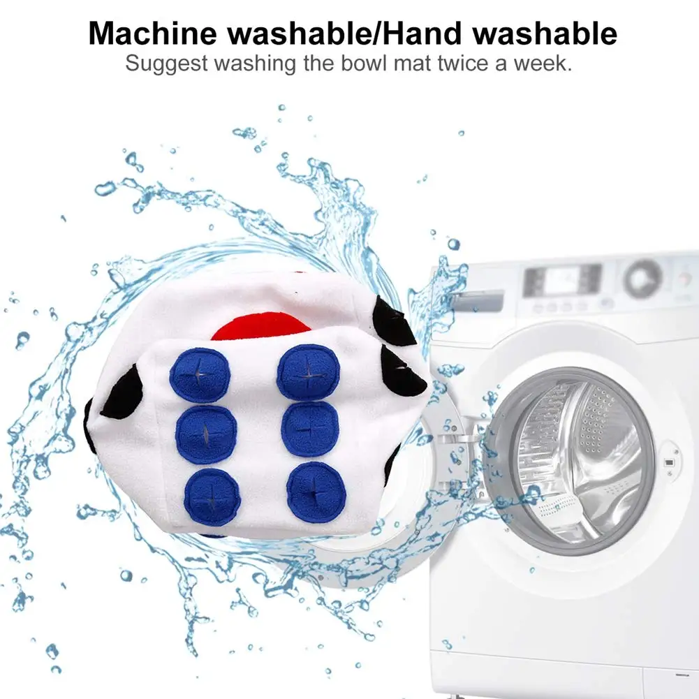 

Pet Dog Feeder toy leaking Food Fleece Slow feeding dice Interactive toy For Dog IQ training supplies Snuffle Mat Dropshipping