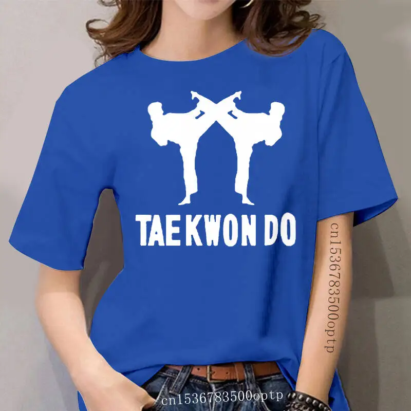 

New Tae Kwon Do Taekwondo T-Shirt women's Martial Artss Tee Shirt Casual women Cotton O-neck Short Sleeve T Shirt Streetwear