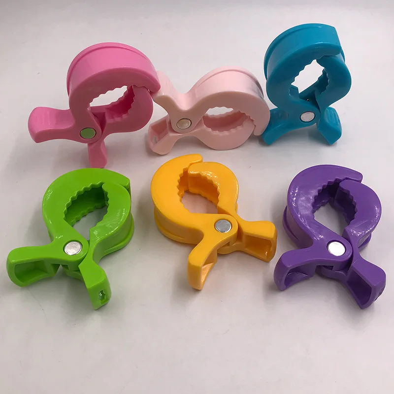 

Multifunctional Outdoor Baby Cart Smooth Easy To Use Gear Shape Cart Clip Plastic Clip Towel Clip