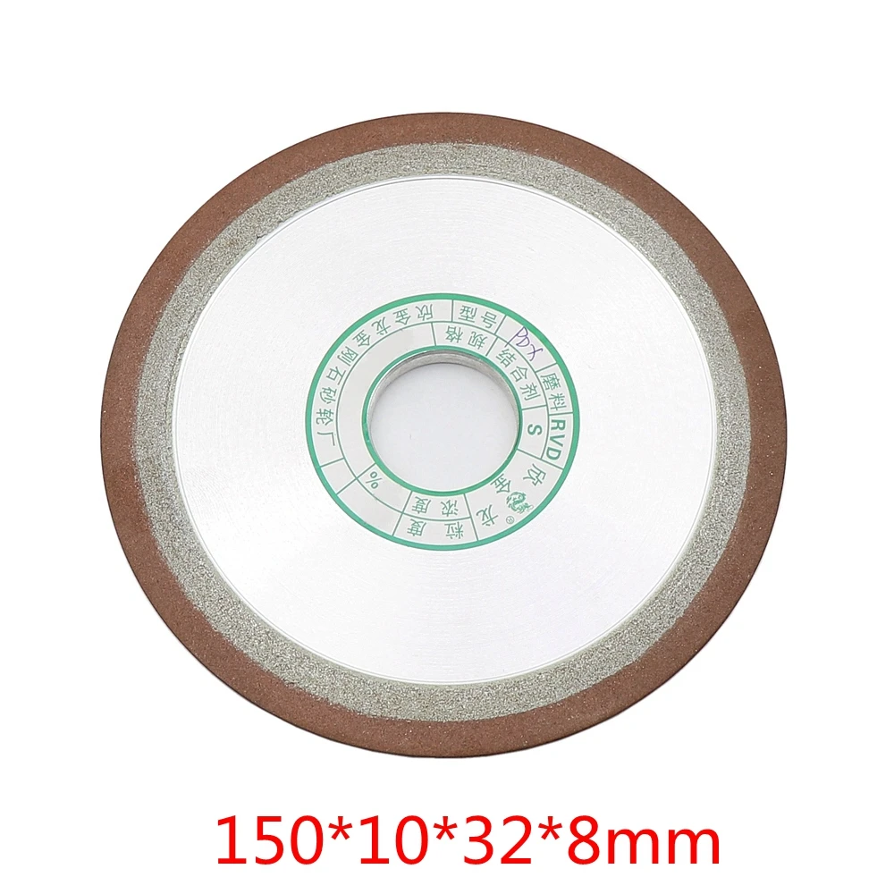 

150mm Diamond Grinding Wheels Disc 150/180/240/320/400 Grits For Milling Cutter Power Abrasive Tool