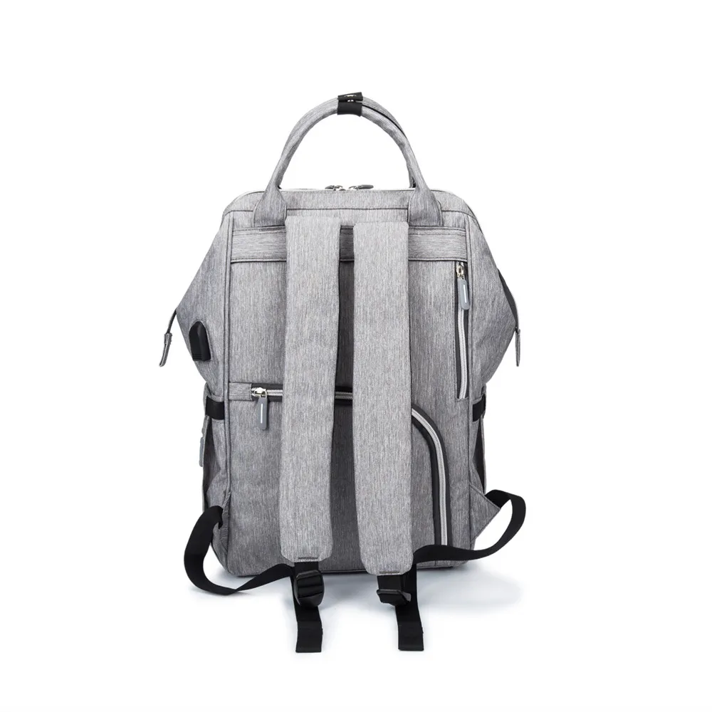 Сумка для подгузников мам с USB рюкзак и Новый Модный водонепроницаемый