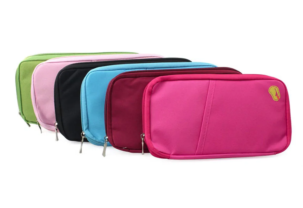 Дорожная многофункциональная сумка чехол для паспорта ID кредитная карта кошелек