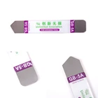 1 шт. лезвие из нержавеющей стали, мягкий тонкий чехол для мобильного телефона, планшета, экрана, батареи, инструменты для открывания для Samsung IPhone IPad, открывалка