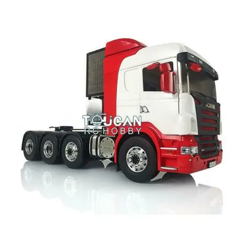 

LESU Metal 8*8 Chassis 1/14 RC Tractor Truck Model For DIY Hercules Scania Painted Cabin THZH0614-SMT2