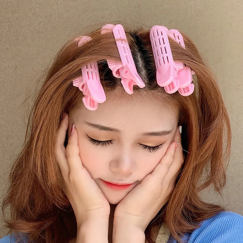 Волшебная натуральная пушистая заколка для волос кудрявые пластиковые корни