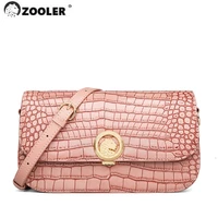 zooler exclusively genuine leather womens shoulder bags high quality woman bags summer ladies purses cow messenger bagsqs328