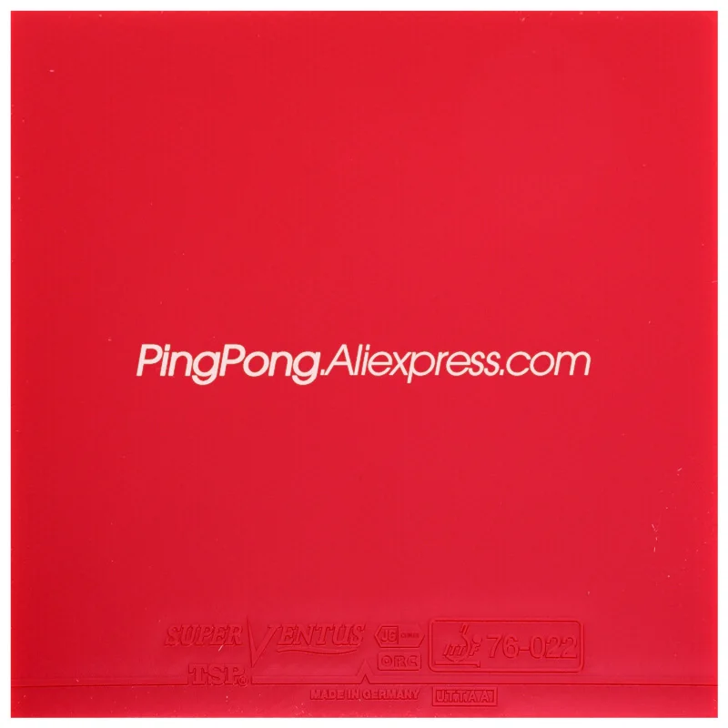 TSP SUPER VENTUS Table Tennis Rubber (Spin Tension Made in Germany) Pips-in Original Ventus Ping Pong Sponge |