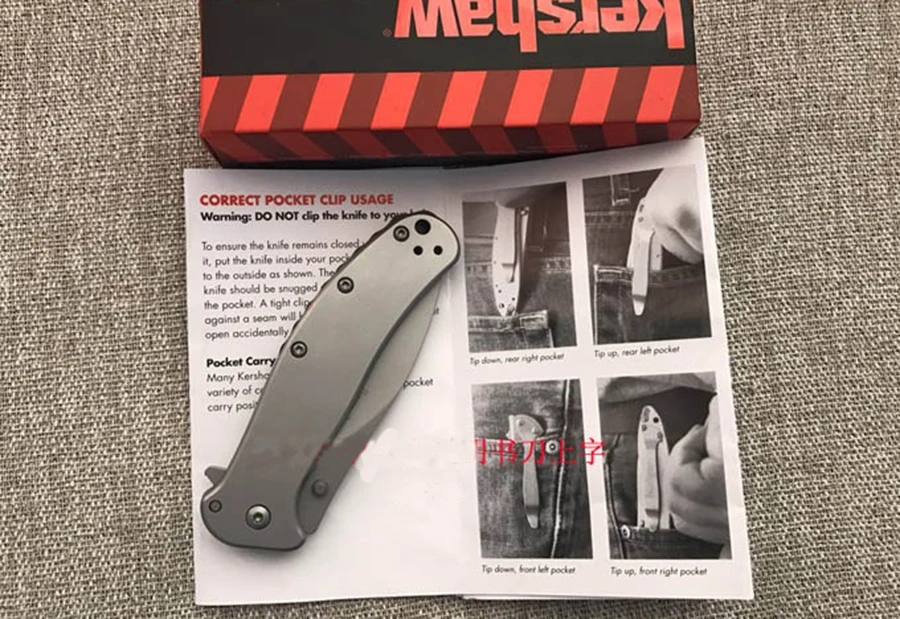 Kershaw карманные складные ножи 8Cr13 лезвие полностью стальная ручка Открытый охотничий кемпинг нож для выживания фруктов Универсальный EDC ручные инструменты