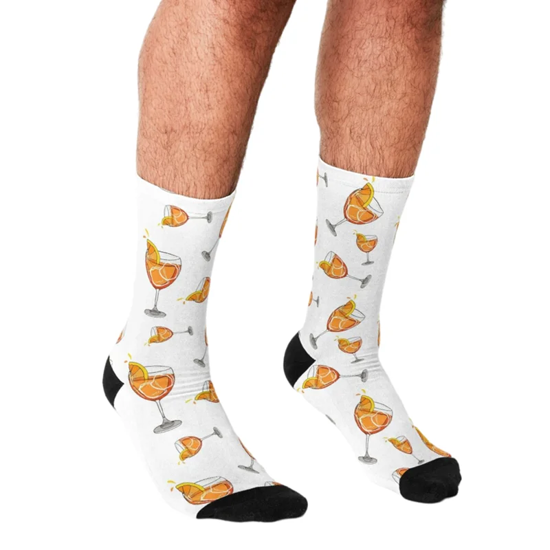

Забавные Мужские Носки с рисунком воды, мужские счастливые носки в стиле хип-хоп с рисунком, милые мужские носки в уличном стиле, Необычные н...