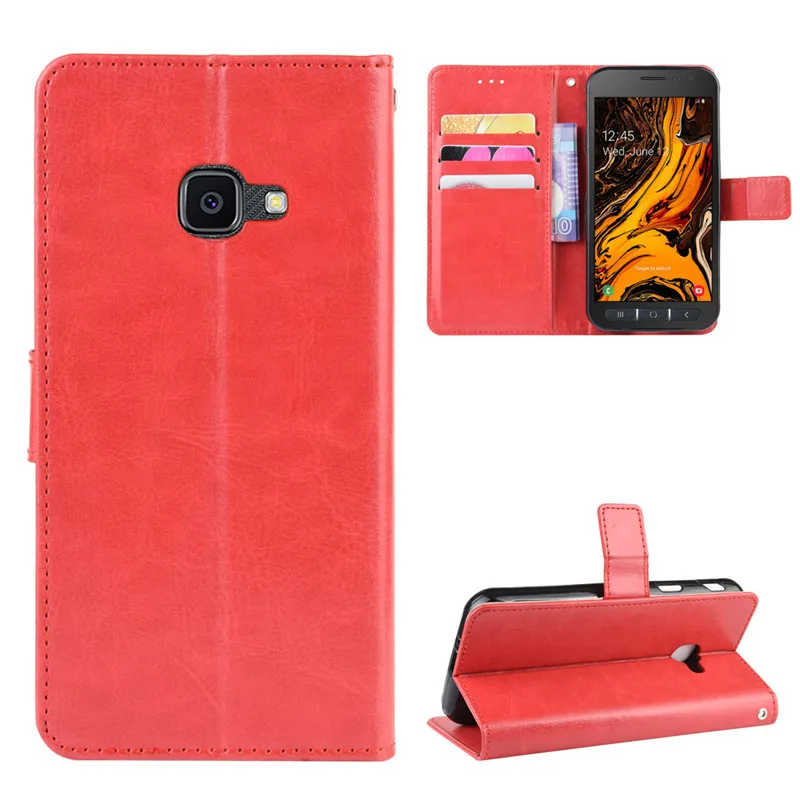 Для samsung Galaxy Xcover 4 S Чехол Флип Роскошный чехол для телефона из искусственной кожи для samsung Galaxy Xcover 4 SM-G390F G398F Xcover4s чехол