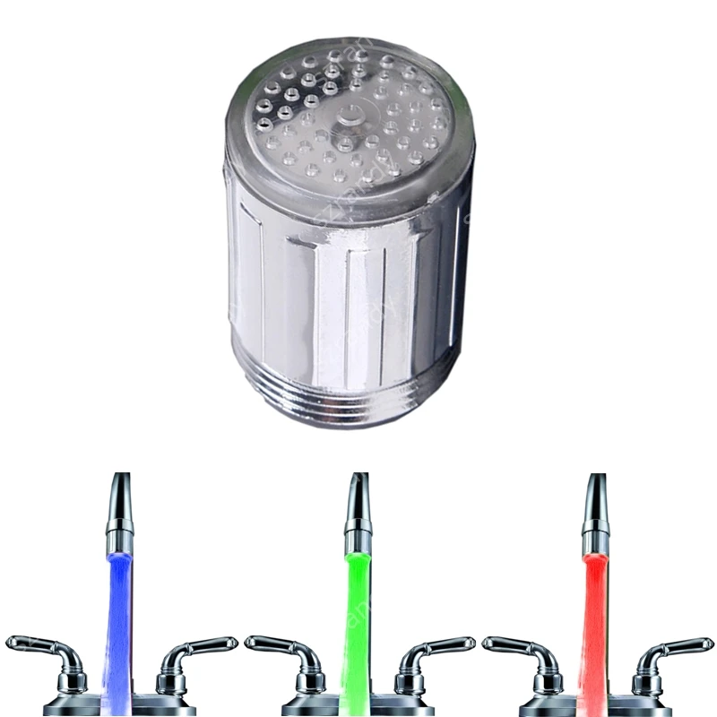 Светодиодный светильник водопад носик для ванной комнаты Смеситель Аэратор |