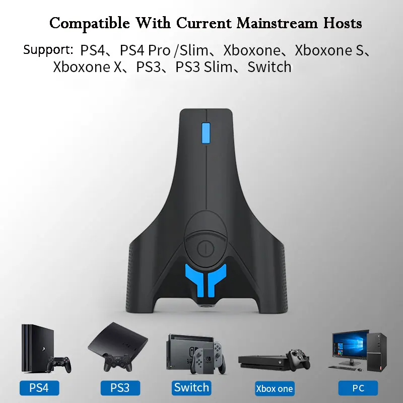 Для PS4 Xbox One переключатель клавиатуры переходник для мыши поддержка 3 5 мм разъем
