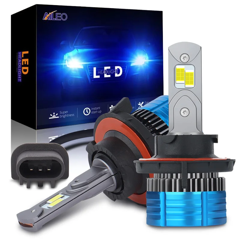 

AILEO High Power CANUS No Error H13 LED 9008 Автомобильные фары 6000K Белый Супер яркий чип CSP для Ford F150 F250 F350 F450