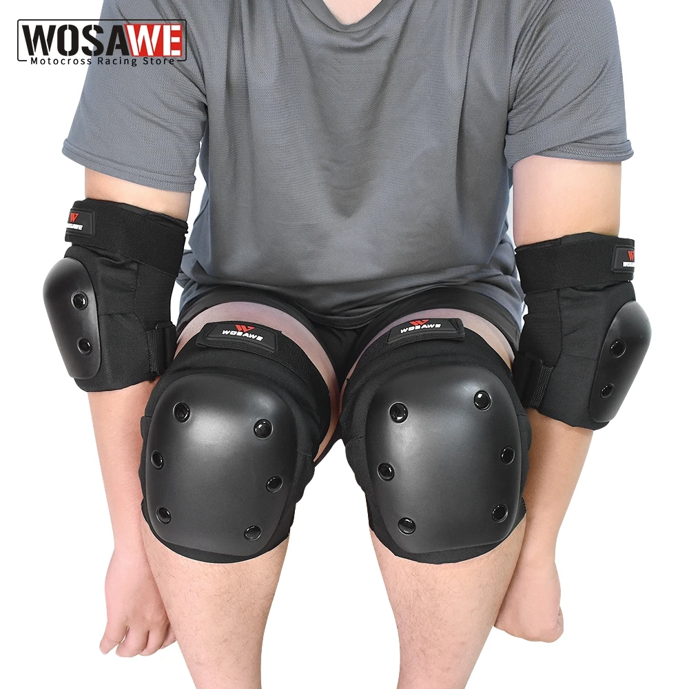 Защита для колена WOSAWE наколенники мотоциклистов moto защитное снаряжение горных