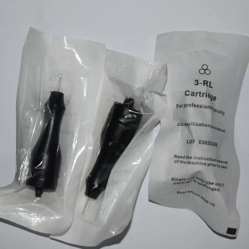 10 шт. Одноразовые стерилизованные тату-иглы для картриджей | Красота и здоровье