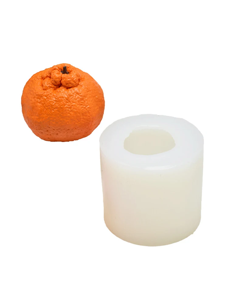 3D реалистичное уродливое оранжевое моделирование искусственное мыло для тортов