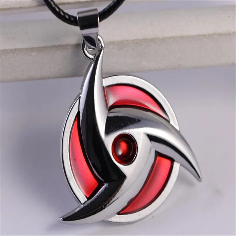 Ниндзя аниме украшения ожерелье ниндзя Тсунаде мужские кожаная цепочка Neclaces