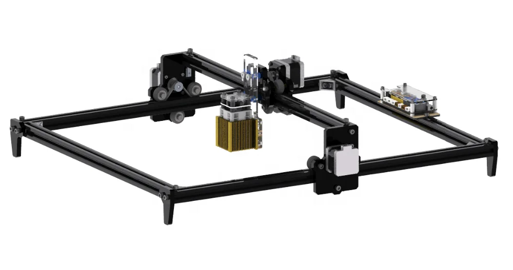 

40*50cm Mini 15W CNC Laser Engraving Machine 2Axis DIY 15000MW Engraver Desktop Wood Router/Cutter/Printer + Laser Goggles
