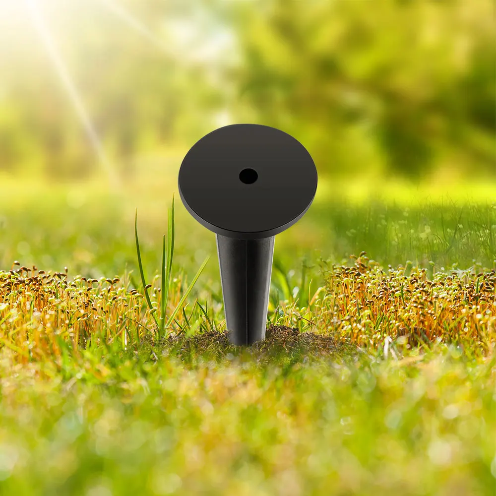 Металлическая основа и Шипованная лампа садовый светильник светодиодный на