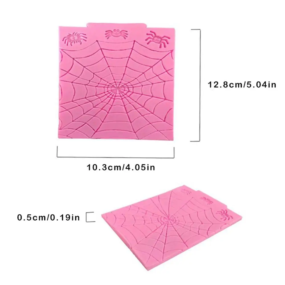 3D Паук силиконовая форма сделай сам Хэллоуин искусственная шоколадная для