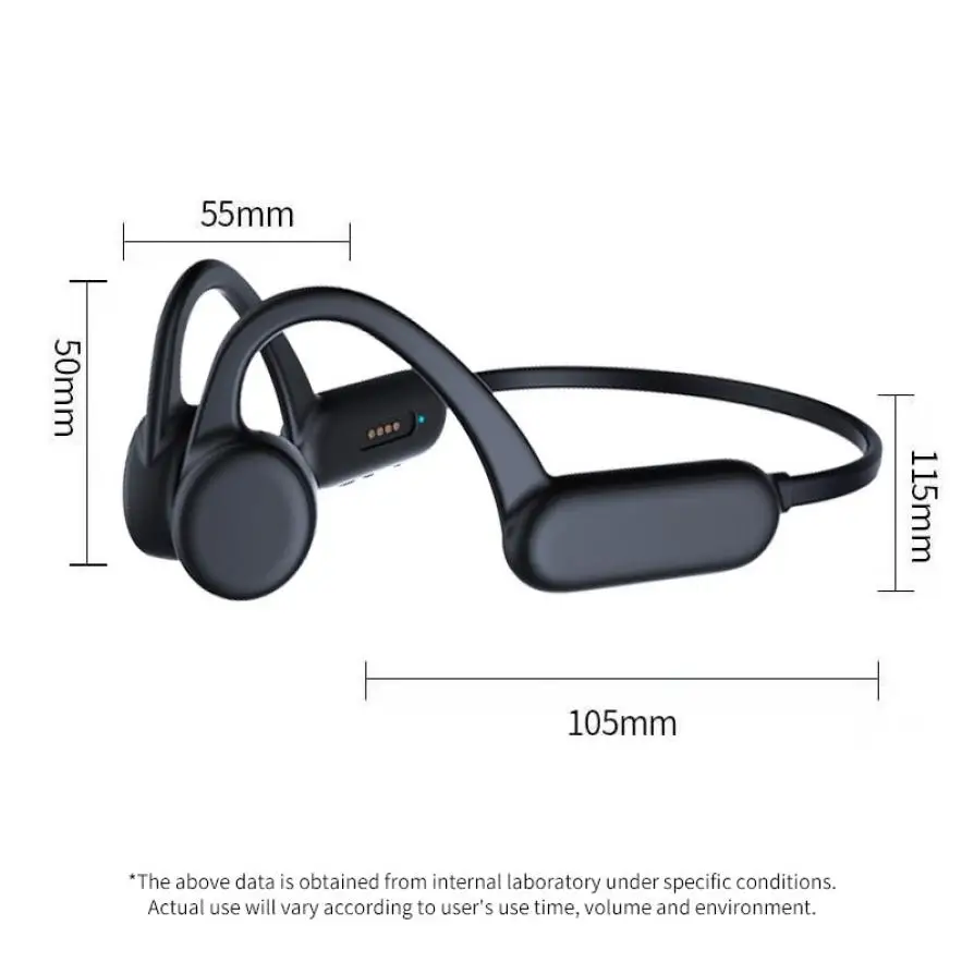 

X18 Pro TWS Bone Conduction IPX8 Waterproof Headphones With Mic Bluetooth Wireless Headset Sports Earphones For Smartphone