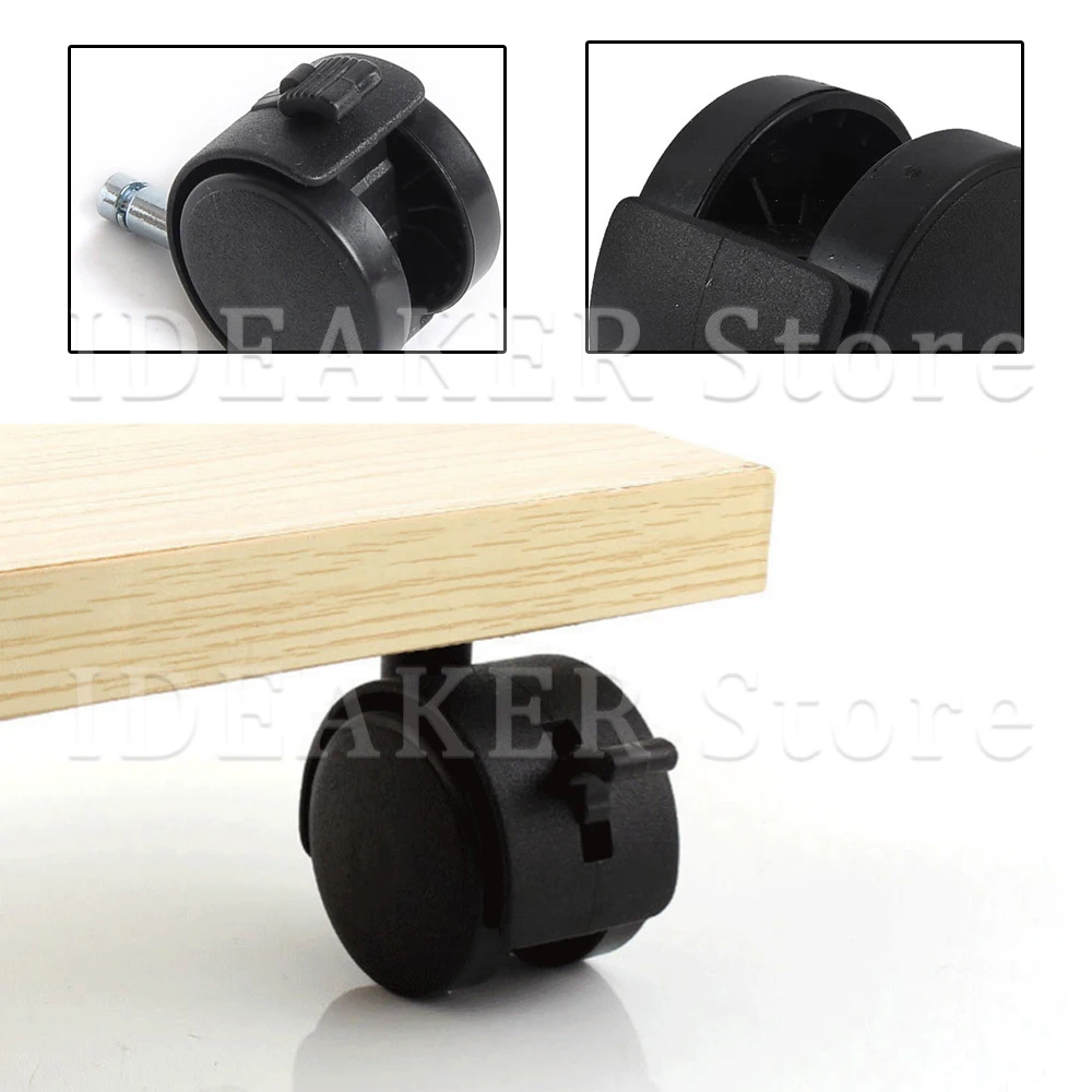 5 шт нейлон Материал мебель универсальный ролик диван колесо управления