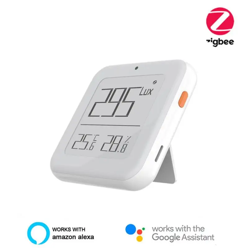 

Умный ZigBee, Bluetooth-совместимый детектор яркости сетки, датчик температуры и влажности, умное управление через приложение