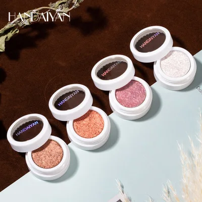 1Box Eyeshadow Mud Easy to Wearfull professional Makeup Sequins Glitter Loose Shimmer Pigment potato Eye Shadow Cream |