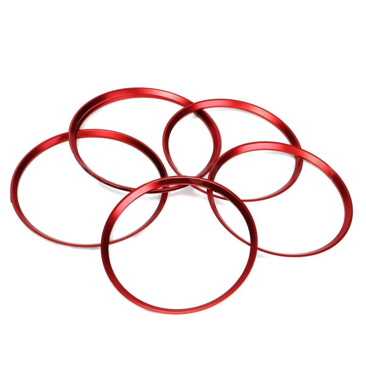 

Wholesale 5PCS Air Condition Air Vent Outlet Ring Cover Trim Decoration With 3M Tape for Benz A/B/GLA Class