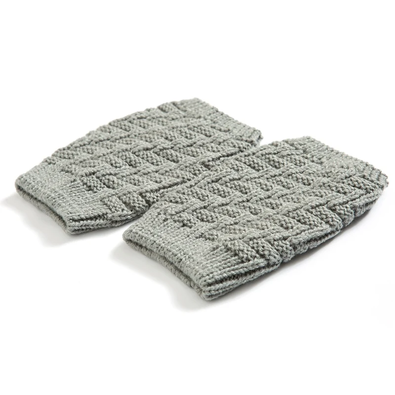 Зимние женские повседневные теплые носки с геометрическим рисунком короткие