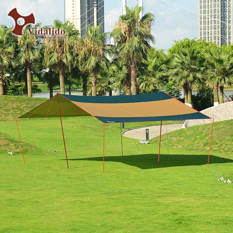 Размер M 5*4 4 м включает в себя 2 главных лампы! 200D PU W/R Оксфорд водонепроницаемый