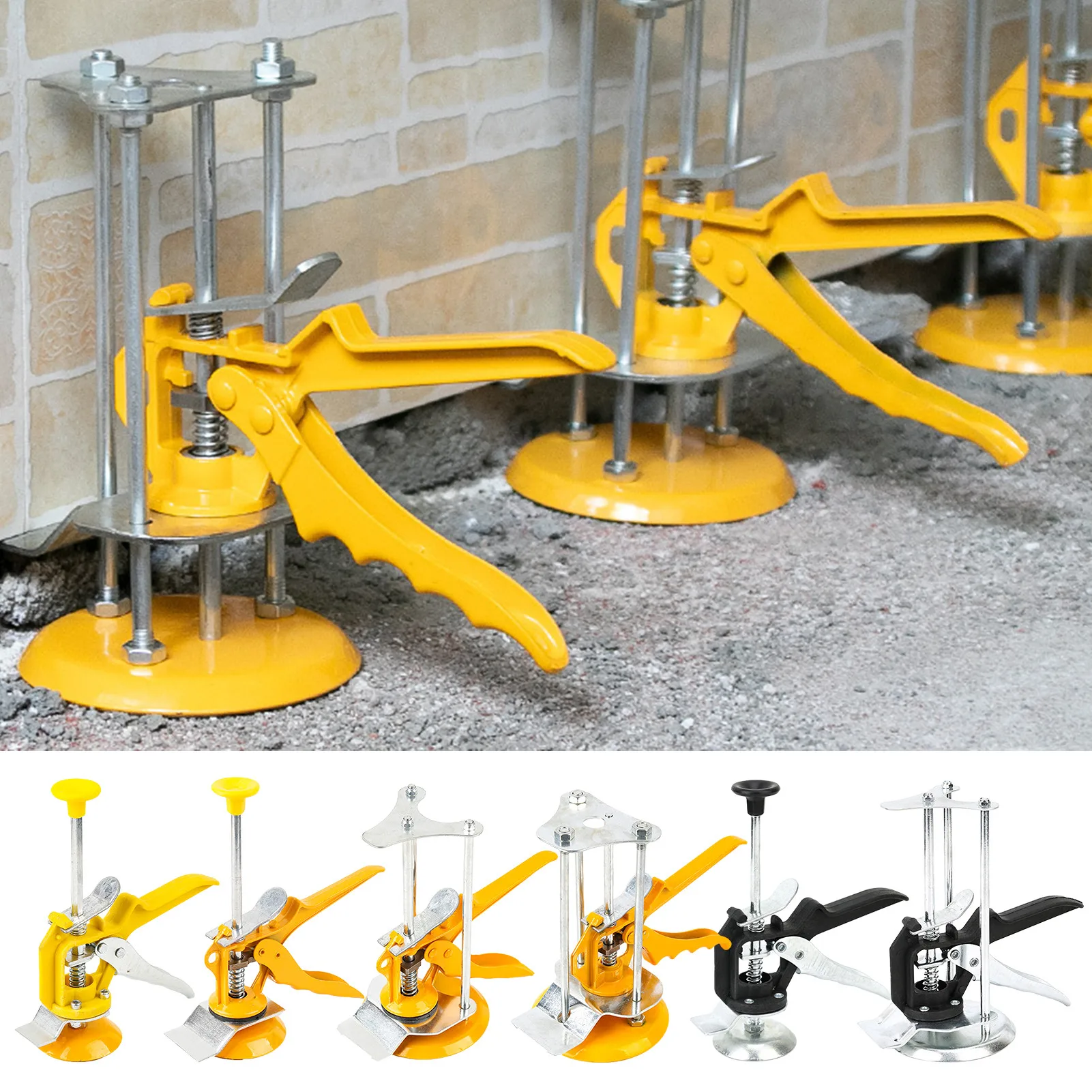 

6 Style Tile Assist Tool Height Adjustment Regulator Tile Locator Ceramic Locator Height Wall Leveling Tile Lifter Tool