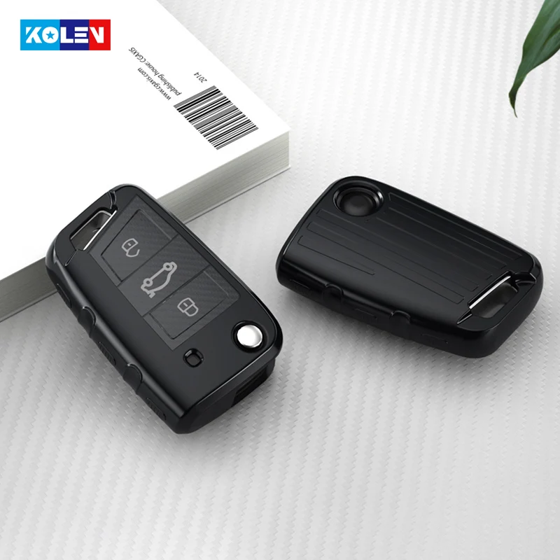 Мягкий ТПУ чехол для Volkswagen VW Golf 7 mk7 Seat Ibiza Leon FR 2 Altea Aztec Skoda Octavia автомобильный