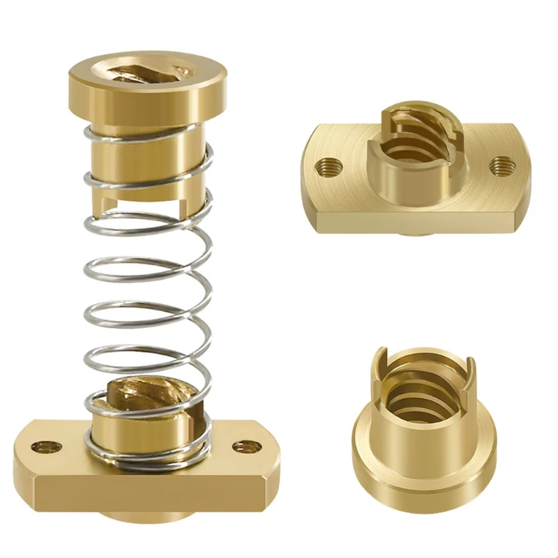

T8 Anti-backlash Lead Screw Brass Nut Used To Upgrade Ender 3/CR10 Tornado/clone